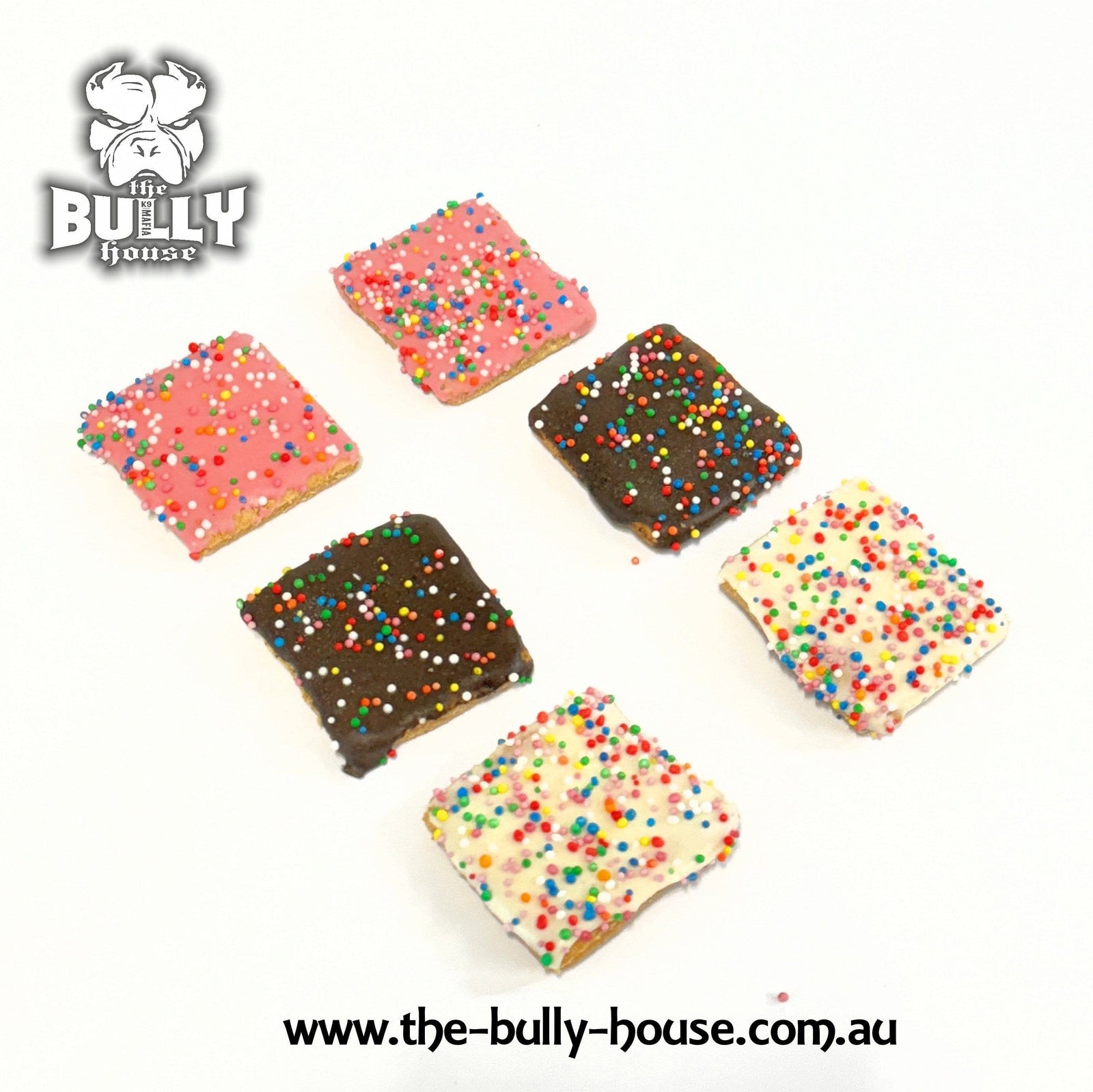 Fairy Bread Cookies 6 pack - for Dogs & Puppies