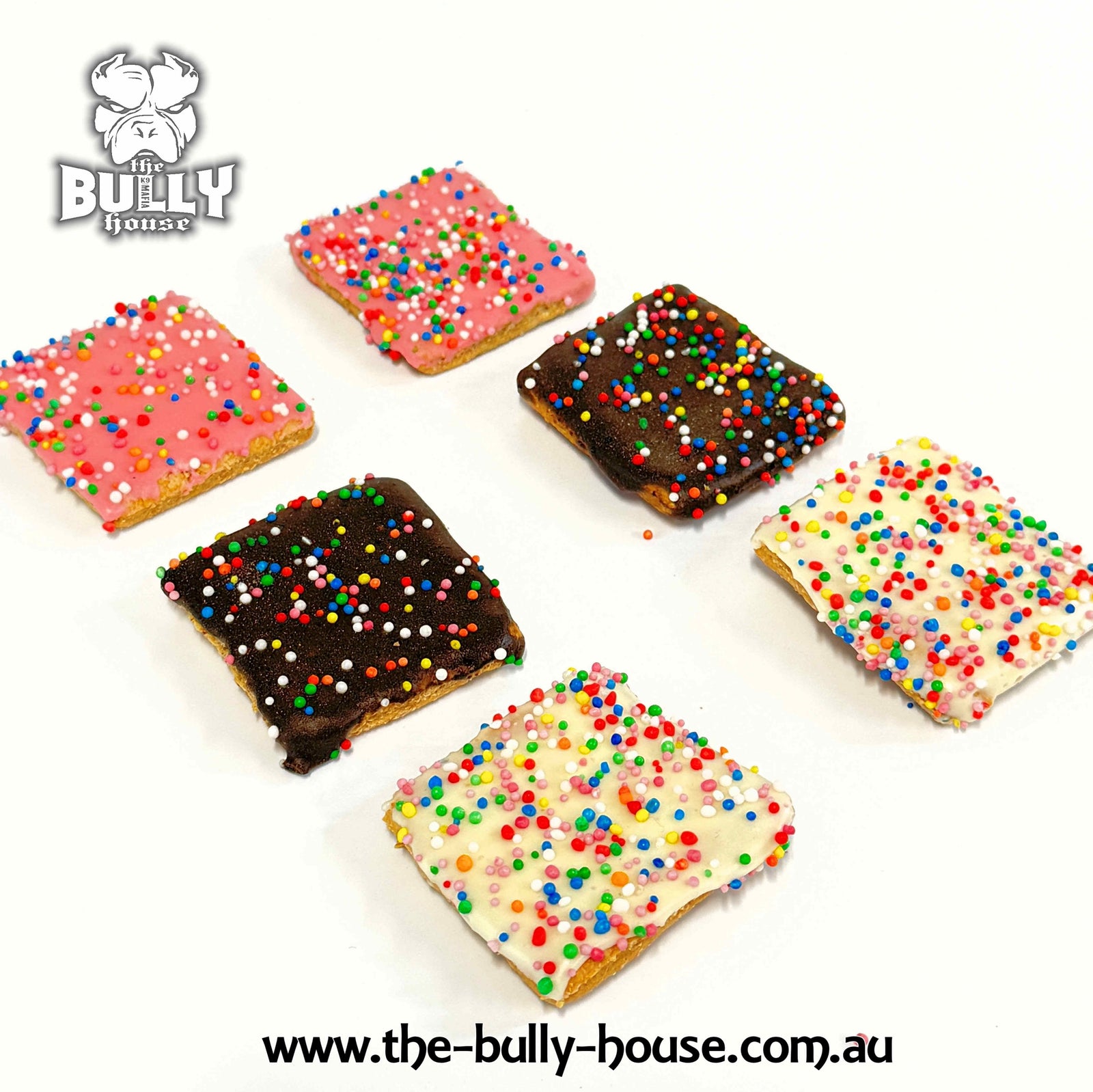 Fairy Bread Cookies 6 pack - for Dogs & Puppies