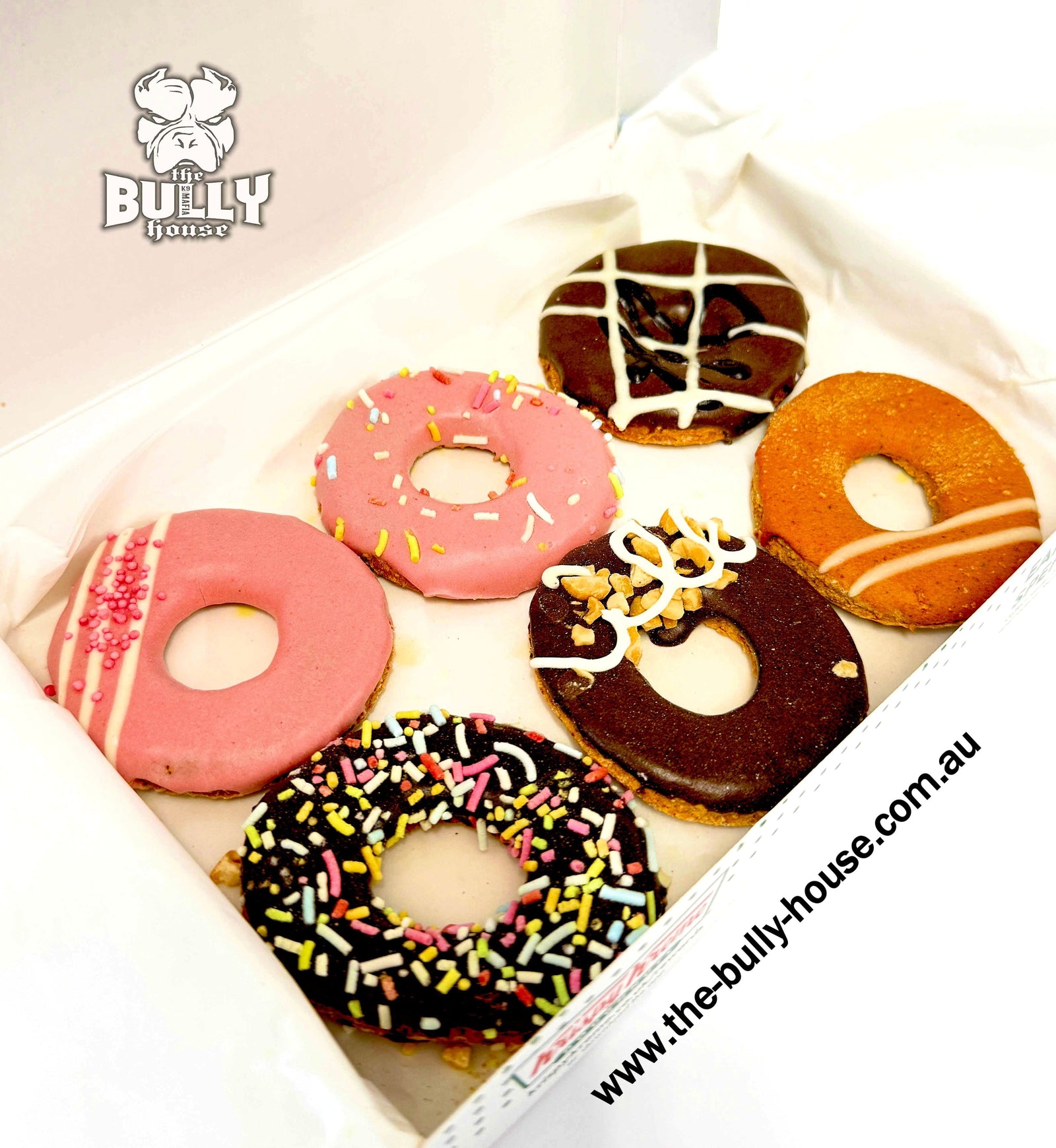 Krispy Kreme Inspired Doggie Doughnuts 6pk Box