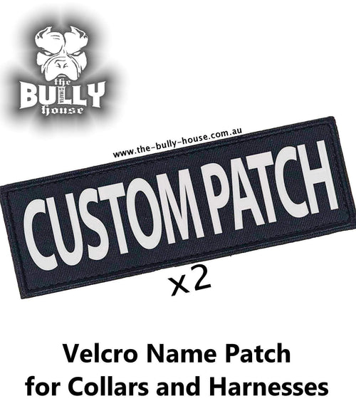 Custom NAME PATCHES - Velcro - for Collars & Harnesses