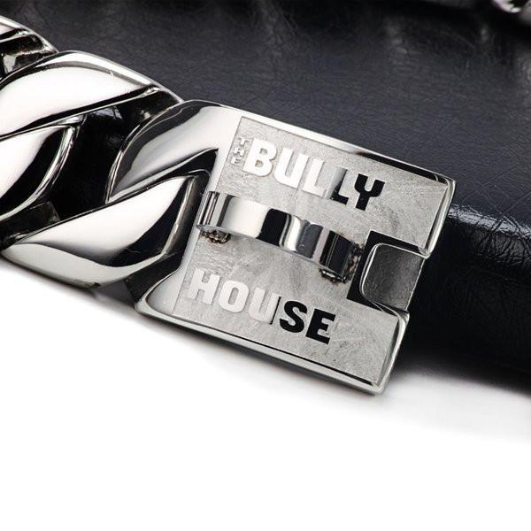 The Bully House "MONSTER CHAIN Collection" SILVER CHROME- 32mm Wide  (Free post in Aust)