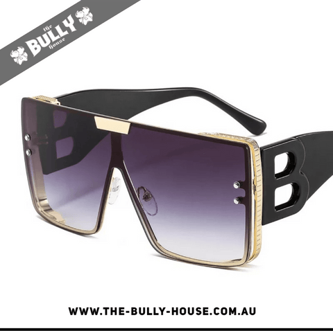 BALLER Sunglasses - Black on Black - Unisex - by -THE BULLY HOUSE
