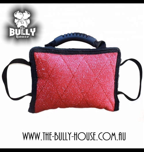 BITE PILLOW / TUG  Heavy Duty Extreme LARGE size RED