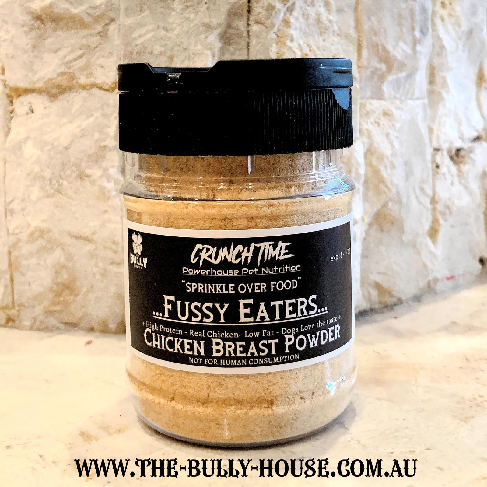 Chicken Breast POWDER - Fussy Eaters - ADD TO MEAL - Crunch time - Dog Nutrition
