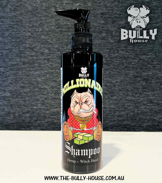 MILLIONAIRE 250ml Dog/Puppy SHAMPOO THE BULLY HOUSE