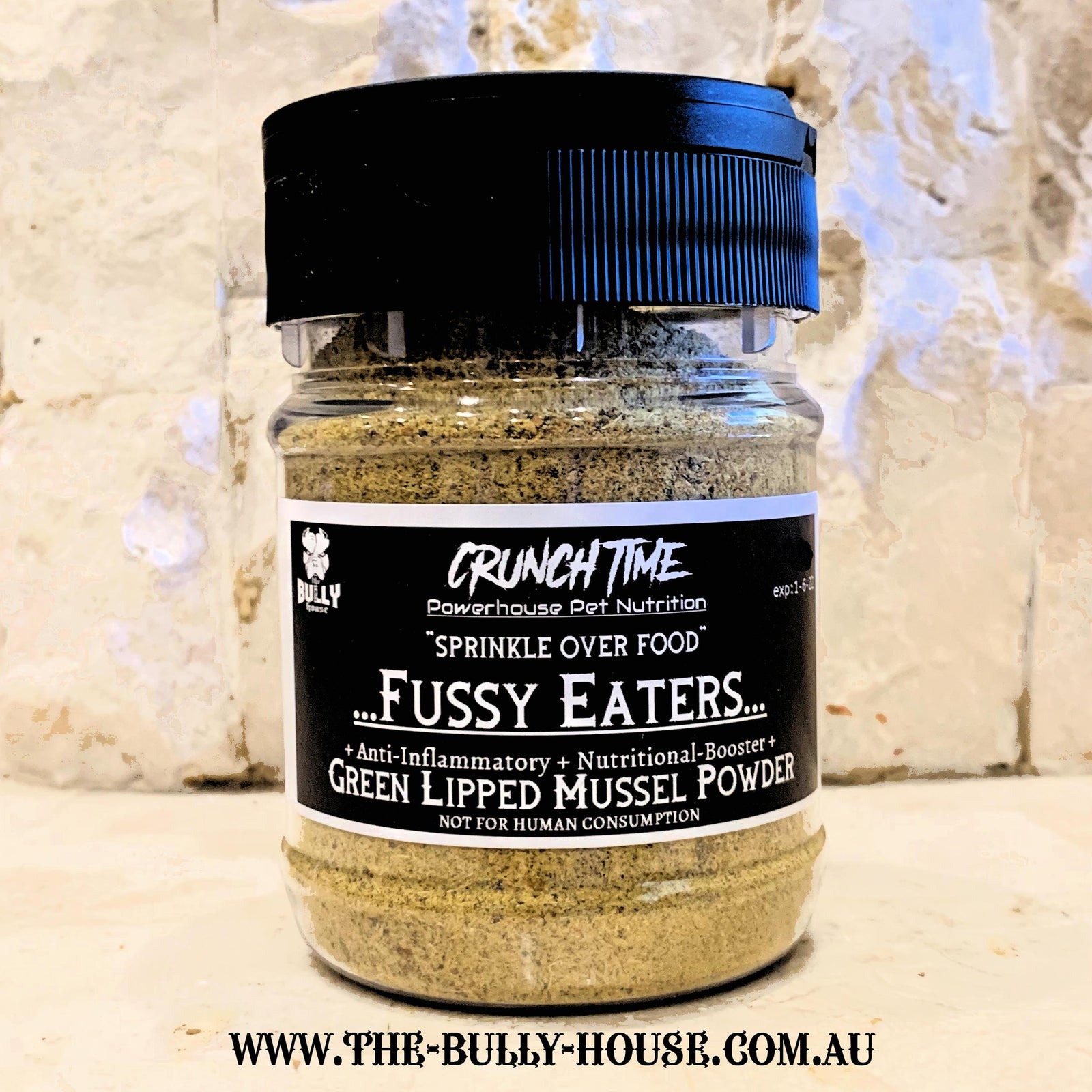 Green Lipped Mussel POWDER - Fussy Eaters - ADD TO MEAL - Crunch time - Dog Nutrition
