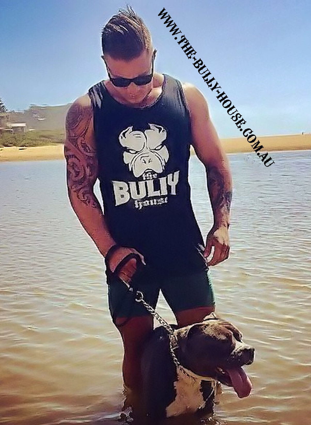 The Bully House --SINGLET--TANK TOP --(Unisex)