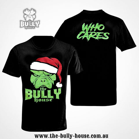 The Bully House -- TEAM FU -K9MAFIA -- T-Shirt - MENS  CUT // White Print