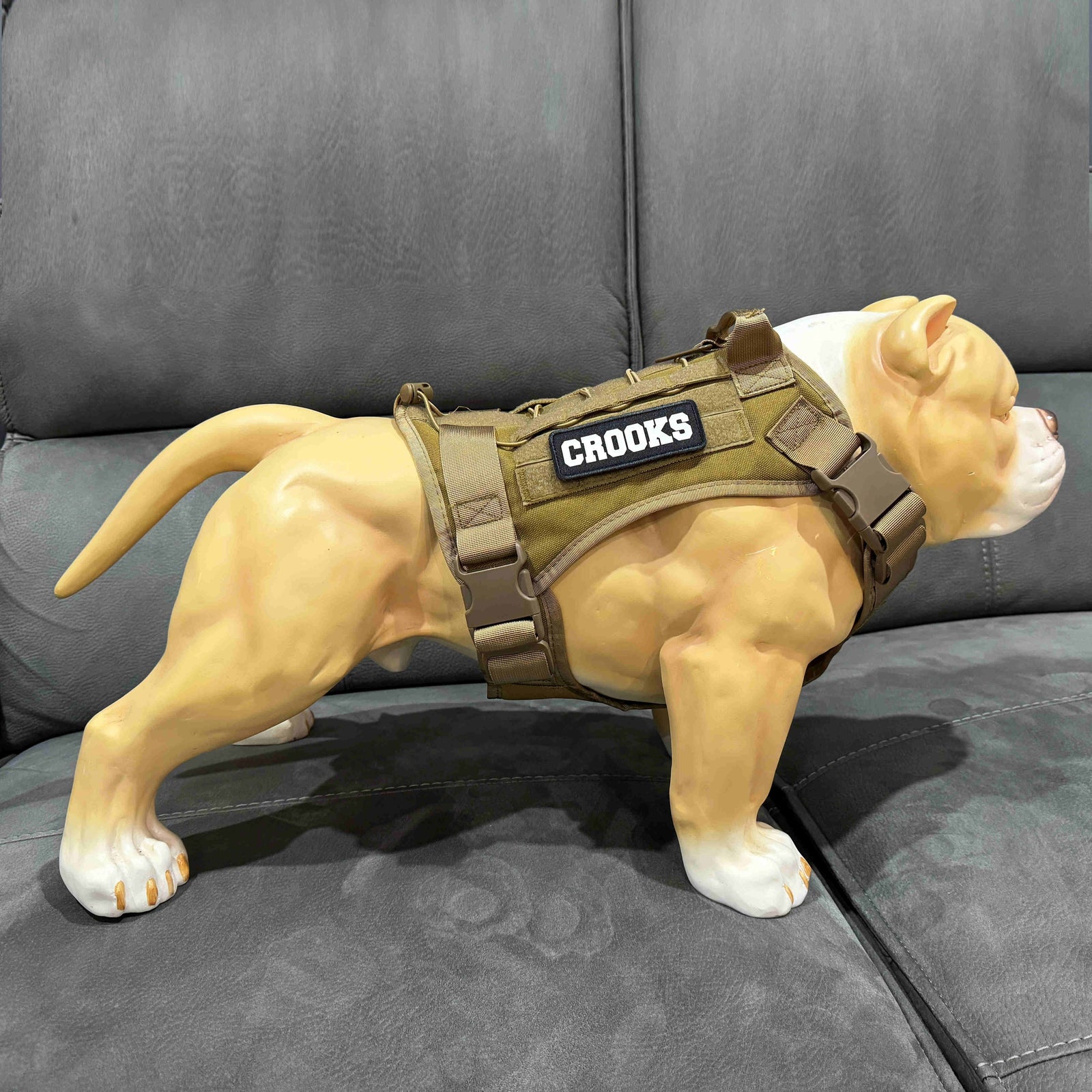 Adjustable Reflective Tactical Harness Quick-fit Series-2-