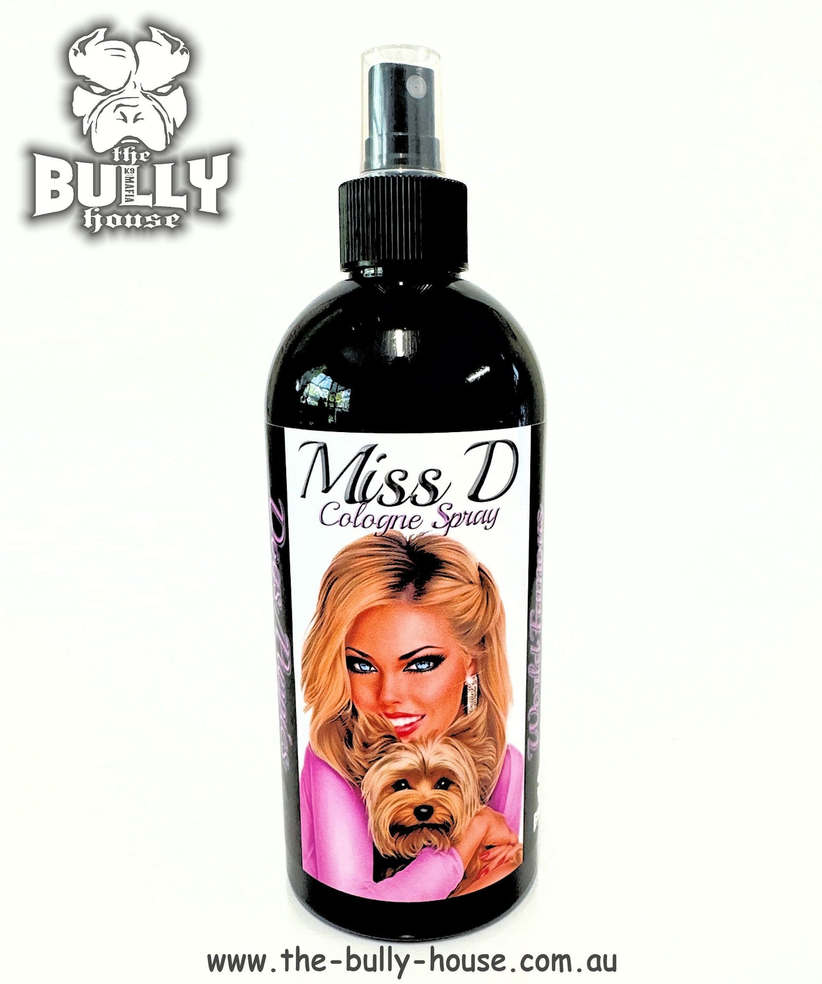 MISS-D / 500 ml Dog/Puppy Cologne spray - OUR FAMOUS FRAGRANCES