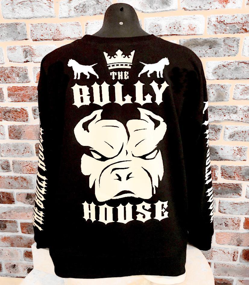(Pre Order Now Limited Time) HARDCORE LONG SLEEVE BULLY JUMPERS by THE BULLY HOUSE--(Unisex)