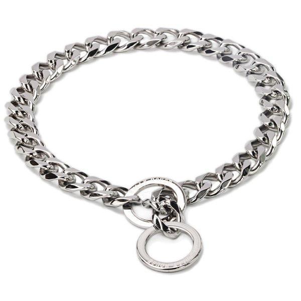 (Pre Order Now - Arriving approx end of DEC) The Bully House "CHECK CHAIN Collection" SILVER 20mm Wide