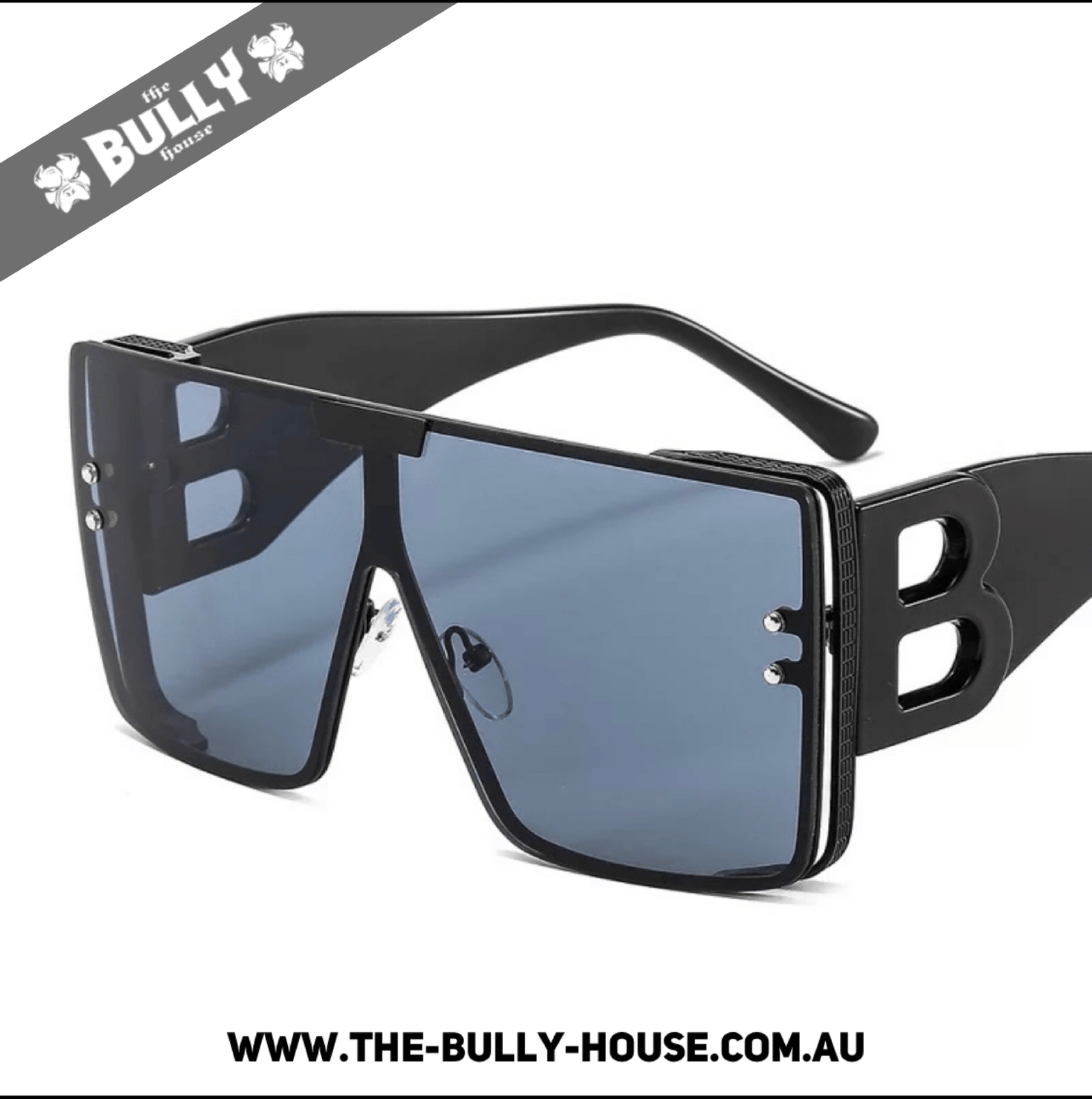 BALLER Sunglasses - Black on Black - Unisex - by -THE BULLY HOUSE