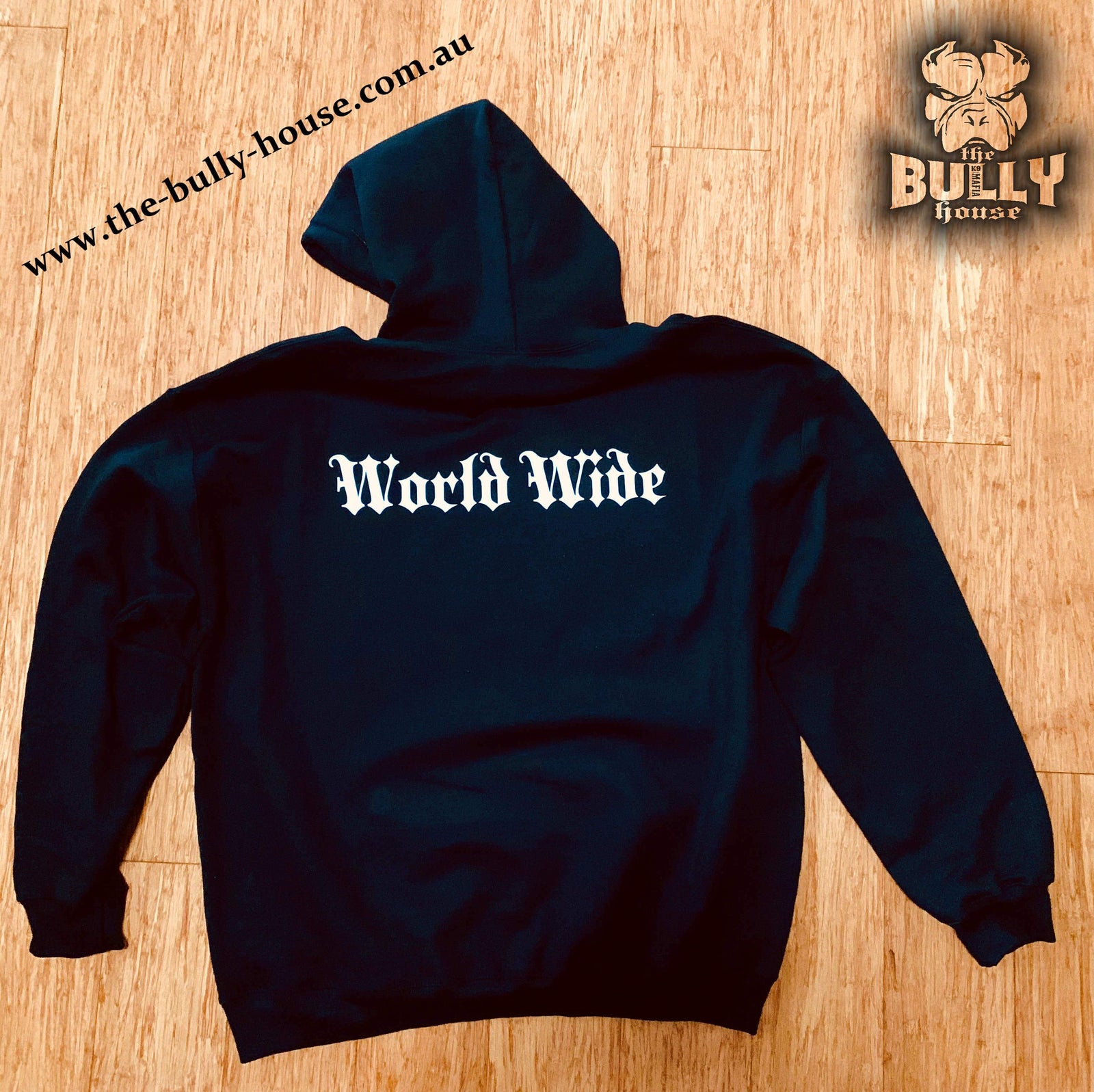 HOODIE original THE BULLY HOUSE white print