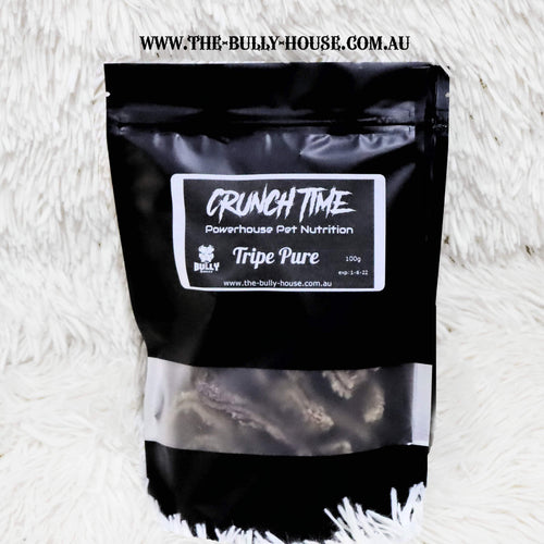 Green Tripe Chunky Pieces - Crunch time - Dog Nutrition