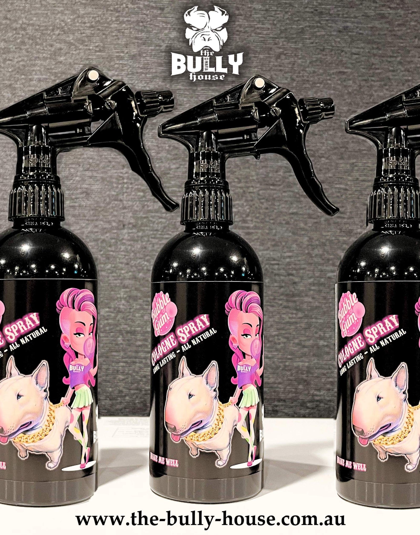 BUBBLEGUM -500 ml Dog/Puppy Cologne spray - OUR FAMOUS SIGNATURE FRAGRANCE
