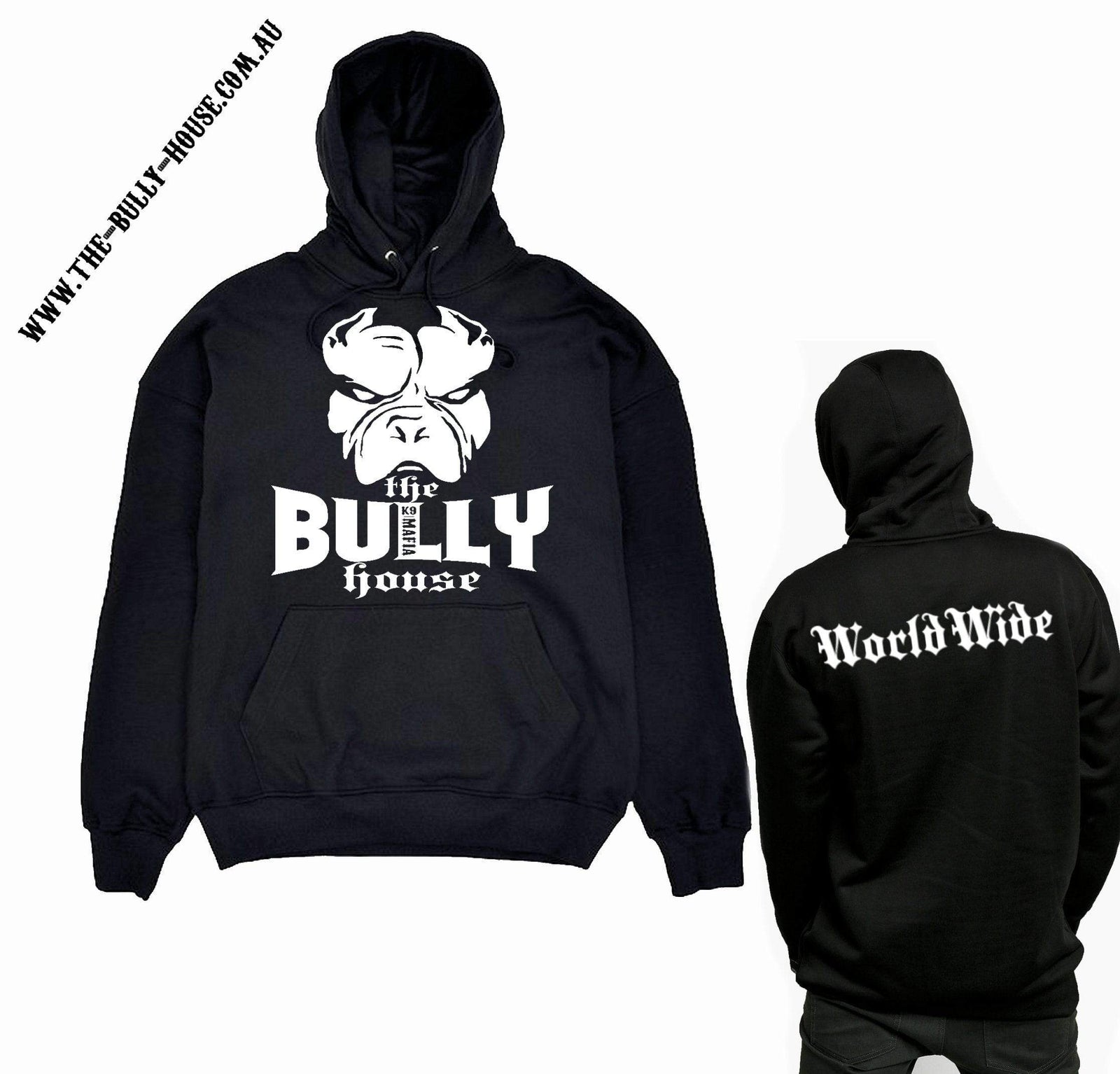 HOODIE original THE BULLY HOUSE white print