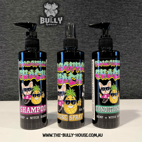 500ml Famous Pet Grooming Collection - 4 x Trio Packs